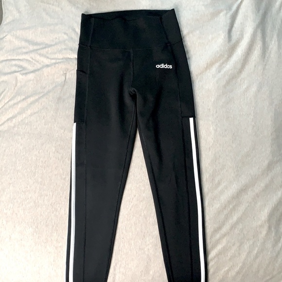 ADIDAS Climalite Leggings for Sport Workout Training - Picture 8 of 9